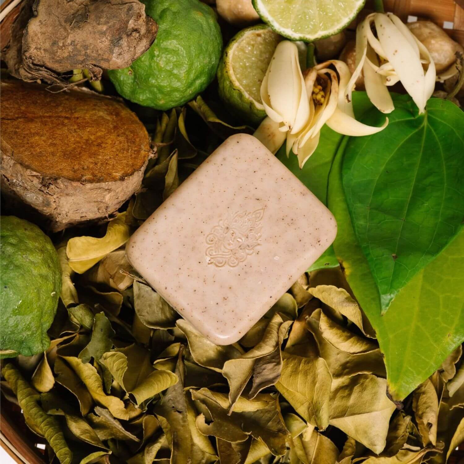 Bahan botanikal Herbal Body Soap L'Âme de Bali